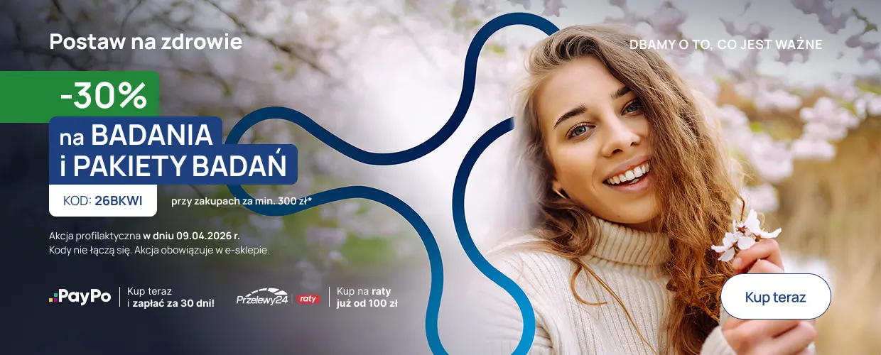 Akcja profilaktyczna -30% od 300 zł