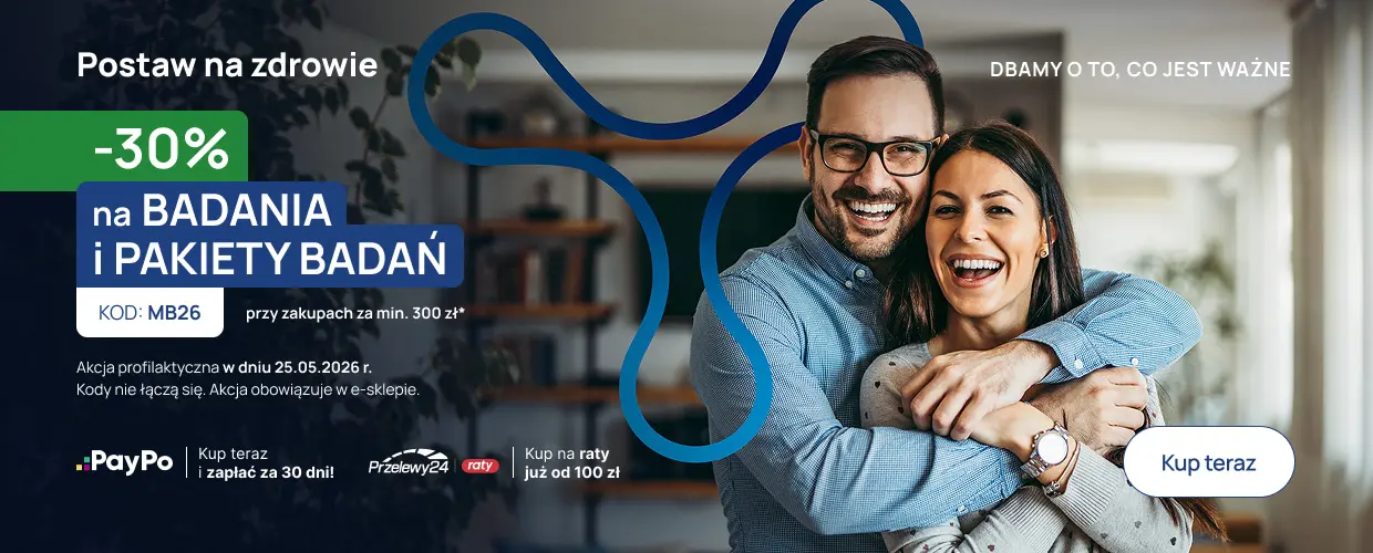 Akcja profilaktyczna -30% od 300 zł