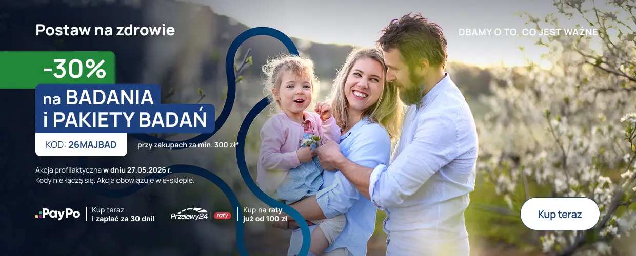 Akcja profilaktyczna -30% od 300 zł
