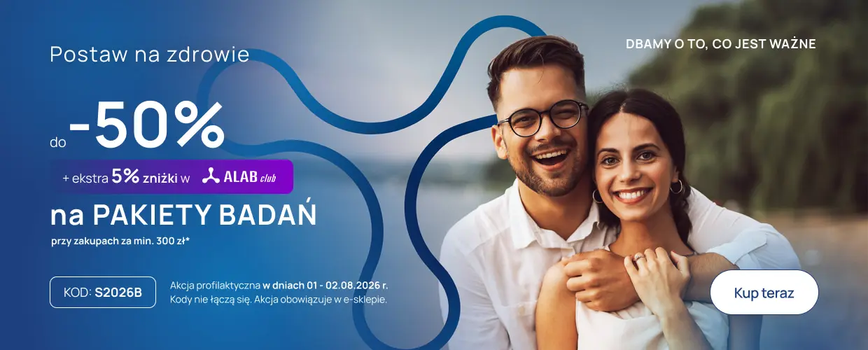 Akcja profilaktyczna do -50% na PAKIETY BADAŃ od 300 zł