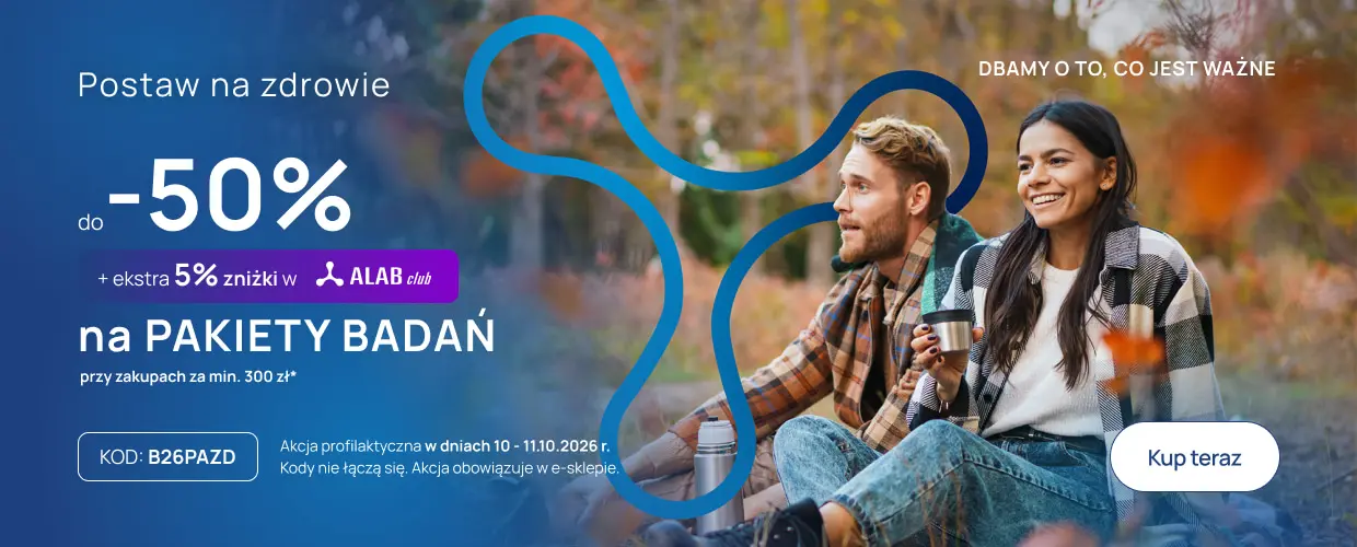 Akcja profilaktyczna do -50% na PAKIETY BADAŃ od 300 zł