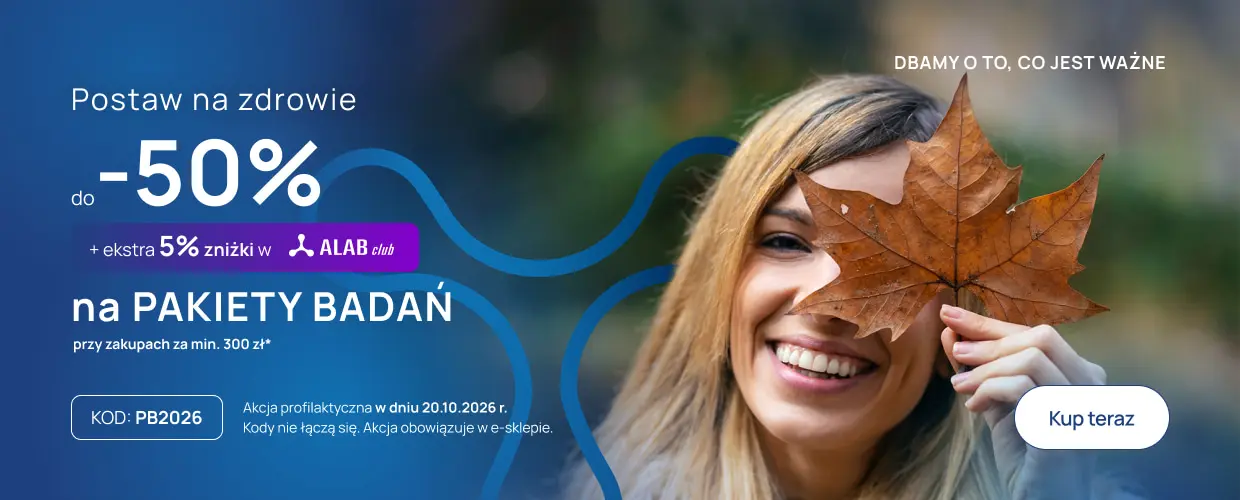 Akcja profilaktyczna do -50% na PAKIETY BADAŃ od 300 zł
