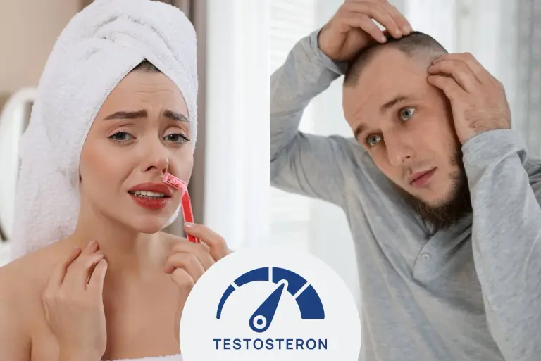 Nadmiar testosteronu – przyczyny, objawy, leczenie