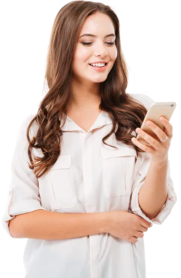 Kobieta czyta warunki akcji