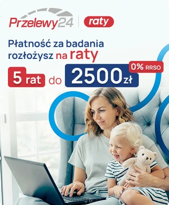 Badania laboratoryjne na raty - Przelewy24