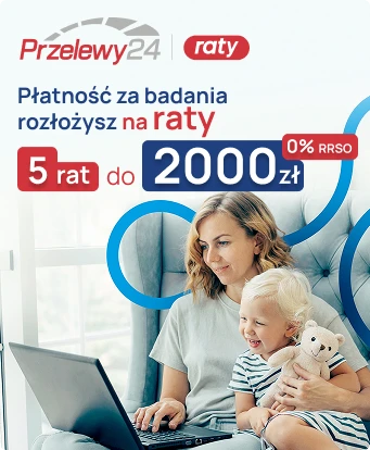 Badania laboratoryjne na raty - Przelewy24