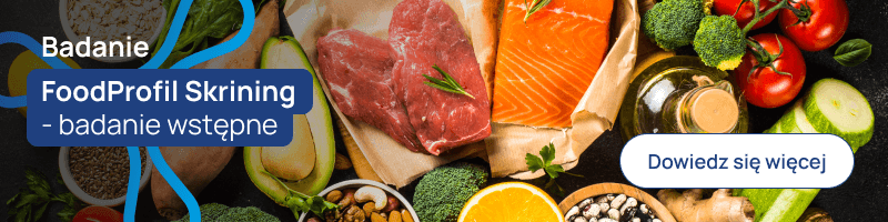 Badanie FoodProfil Skrining badanie wstępne banerek