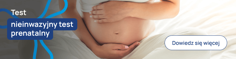 Test nieinwazyjny test prenatalny banerek Harmony