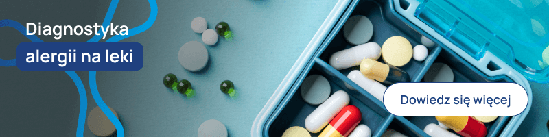 Diagnostyka alergii na leki banerek
