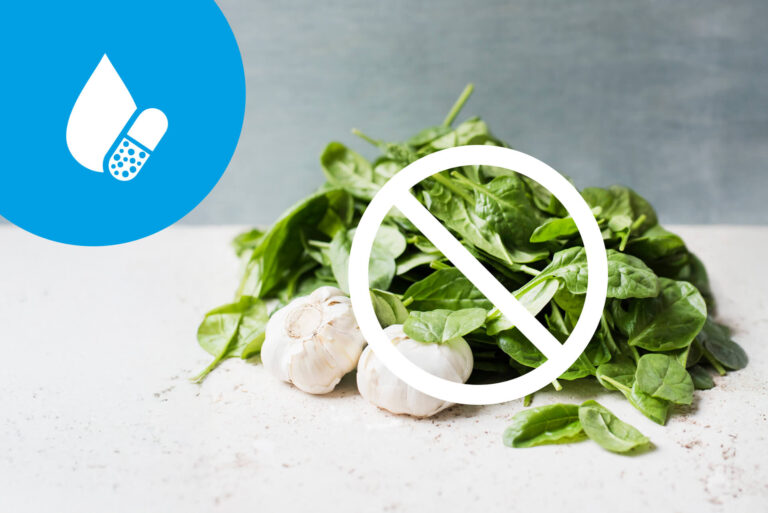 Dieta podczas stosowania leków przeciwkrzepliwych