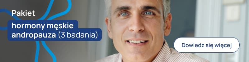 Pakiet hormony męskie andropauza (3 badania) baner