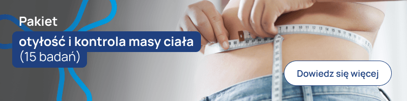 Pakiet otyłość i kontrola masy ciała (15 badań) banerek