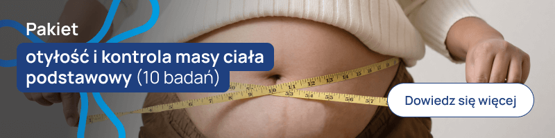 Pakiet otyłość i kontrola masy ciała podstawowy (10 badań) banerek