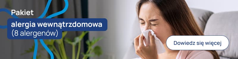 Pakiet alergia wewnątrzdomowa (8 alergenów) baner