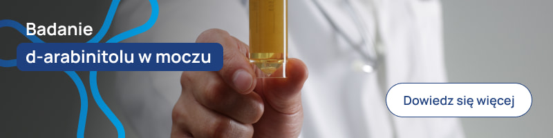 Badanie d-arabinitolu w moczu banerek