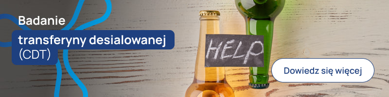 Badanie transferyny desialowanej (CDT) banerek