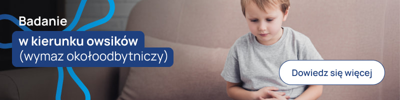 Badanie w kierunku owsików (wymaz okołoodbytniczy) banerek