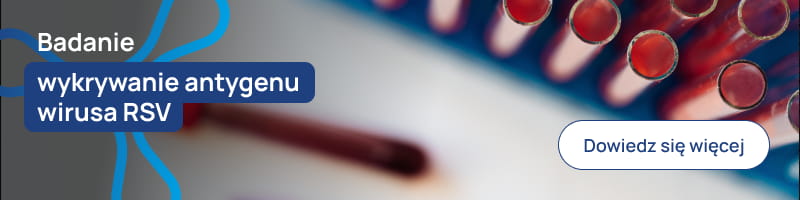 Badanie wykrywanie antygenu wirusa RSV banerek