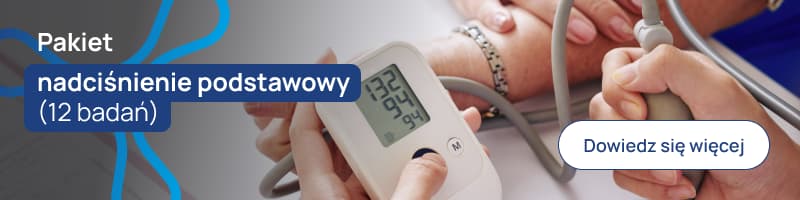Pakiet nadciśnienie podstawowy (12 badań) banerek