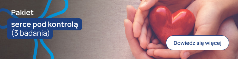 Pakiet serce pod kontrolą (3 badania) baner