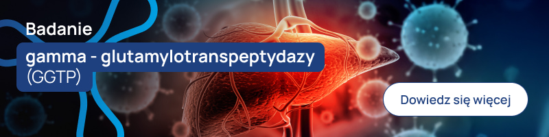 Badanie gamma - glutamylotranspeptydazy (GGTP) baner