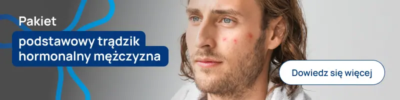 Pakiet podstawowy trądzik hormonalny mężczyzna