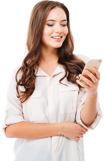 Kobieta czyta warunki akcji